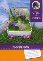 DIY wolvilt pakket: Muizen kistje