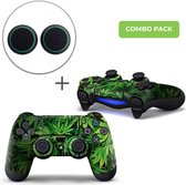 Weed Combo Pack - PS4 Controller Skins PlayStation Stickers + Thumb Grips