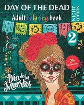 Day of the Dead 2 - Adult coloring book - Night Edition