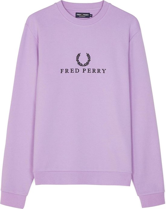 Fred Perry Trui Maat XL Mannen lila bol