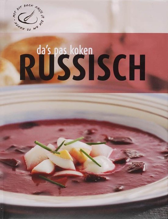 Cover van het boek 'Da's pas koken / Russisch' van  Nvt