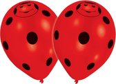 8 Latex Balloons Happy BeetlesAll Over Print 25.4 cm/10