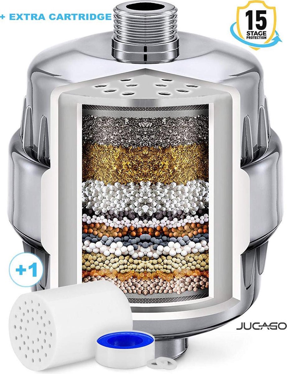 JUCAGO Premium Douchekop Filter Beauty Douchefilter Douchekop met