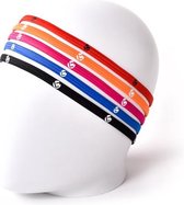 Brabo Haar Elastiek 5mm (2st.) Black Haarbandjes Unisex - Black