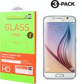 DrPhone 3 x Galaxy S6 Glas - Glazen Screen protector - Tempered Glass 2.5D 9H (0.26mm)
