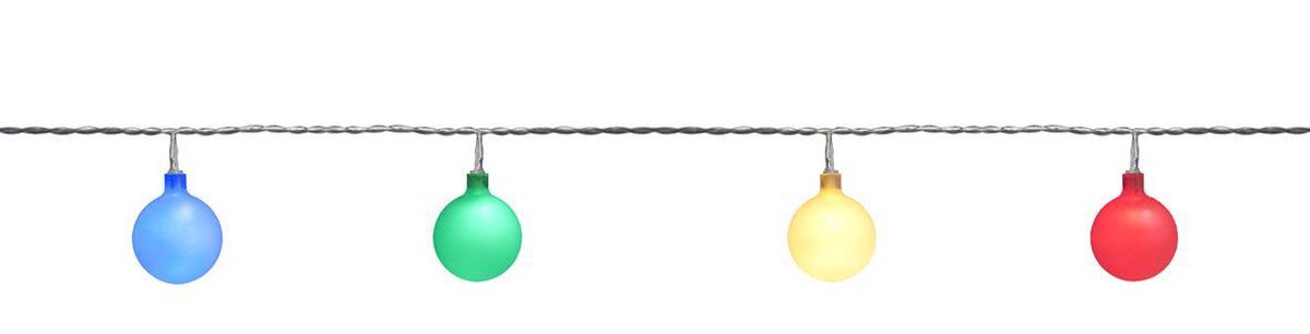 CBD Partyverlichting - 50 LED – ø2,5 cm - Multicolour - 10m