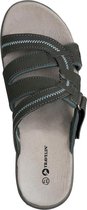 Travelin Asker Lady - Leren Outdoor Slippers - Wandelsandalen - Grijs - Maat 37