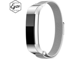 Milanees bandje voor Fitbit Alta / Alta HR Bandje â€“ Small â€“ RVS Milanees Watchband voor de Activity Tracker â€“ Zilver / Silver â€“ Band met Magneetsluiting