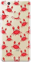 Huawei P10 Lite hoesje TPU Soft Case - Back Cover - Crabs / Krabbetjes / Krabben