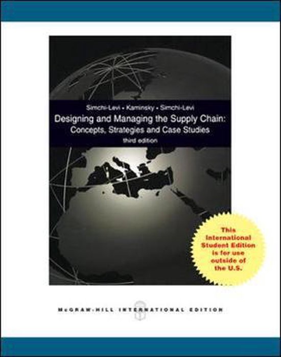 Designing And Managing The Supply Chain With Student Cd - cover