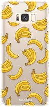 Samsung Galaxy S8 hoesje TPU Soft Case - Back Cover - Bananas / Banaan / Bananen