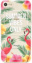 iPhone 8 hoesje TPU Soft Case - Back Cover - Summer Vibes Only
