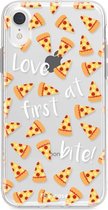 iPhone XR hoesje TPU Soft Case - Back Cover - Pizza