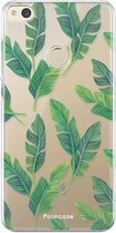 Huawei P8 Lite 2017 hoesje TPU Soft Case - Back Cover - Banana leaves / Bananen bladeren