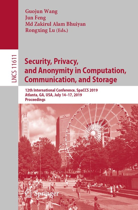 Springer Nature Proceedings Computer Science - Security, Pri ... - cover