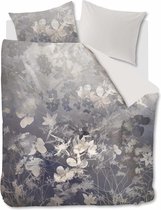 Beddinghouse Misty Floral Dekbedovertrek - Tweepersoons - 200x200/220 cm - Grey