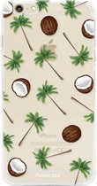 iPhone 6 / 6S hoesje TPU Soft Case - Back Cover - Coco Paradise / Kokosnoot / Palmboom