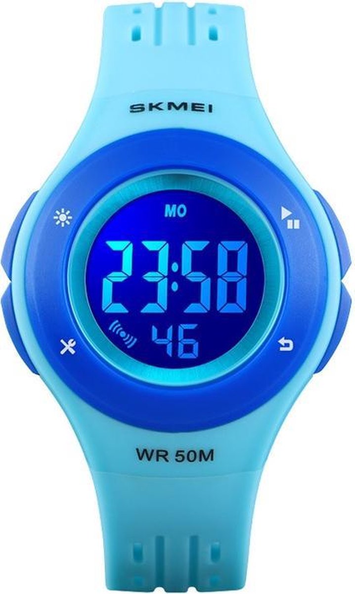 Digitaal Kinderhorloge - Multifunctioneel Horloge - Blauw