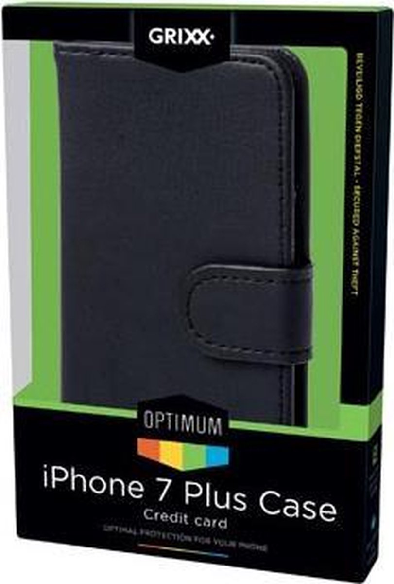 GRIXX CASE IPHONE 7P ZWART