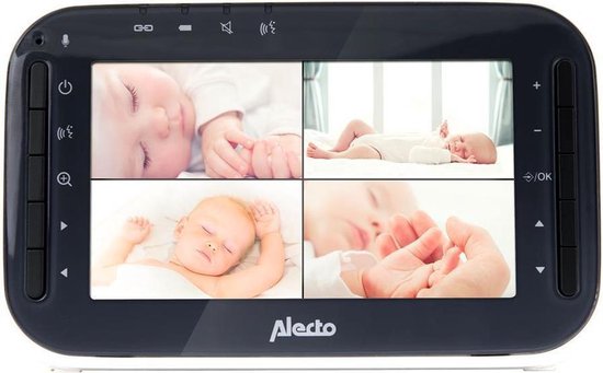 Alecto DVM-200 - Babyfoon met camera - Op afstand beweegbaar - Wit - Alecto