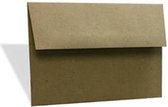 Enveloppen Bruin 16,5x12,1cm (50 stuks)