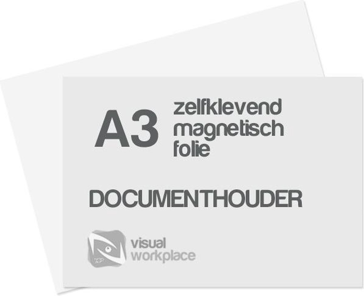 Zelfklevend magneetfolie A3 (ijzerhoudend)