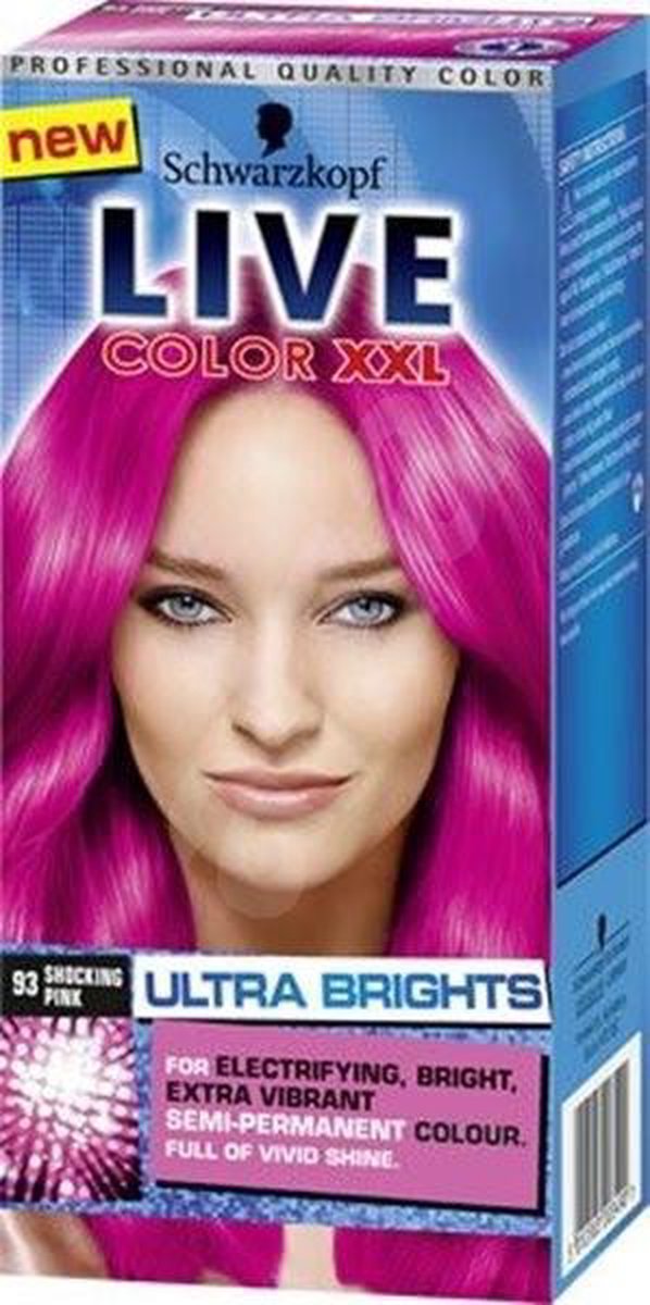 Schwarzkopf Haarcoloration Live Colour XXL Shocking Pink haarkleuring |  bol.com