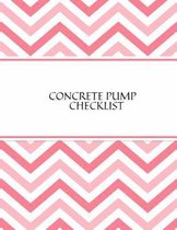 Concrete Pump Checklist