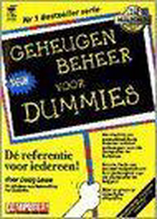 Geheugenbeheer voor dummies - cover