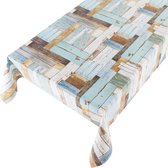 Tafelzeil Sil Wood - 220x140cm - op rol geleverd