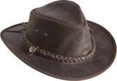 Leather Country Hat / XL / Brown