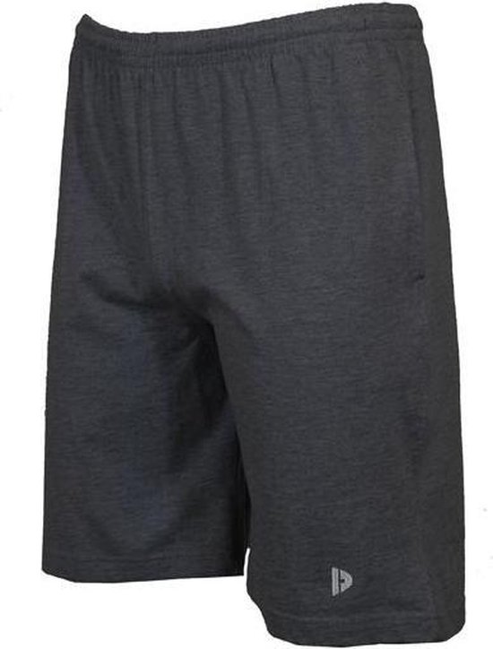 Donnay Ess. joggingshort Roy - Sportshort - maat S - Charcoal marl (037)