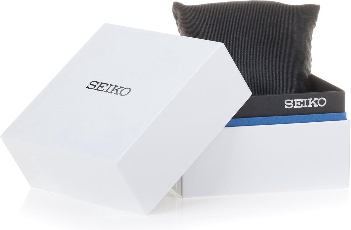 Seiko SND451P1 horloge heren - grijs - titanium | bol.com