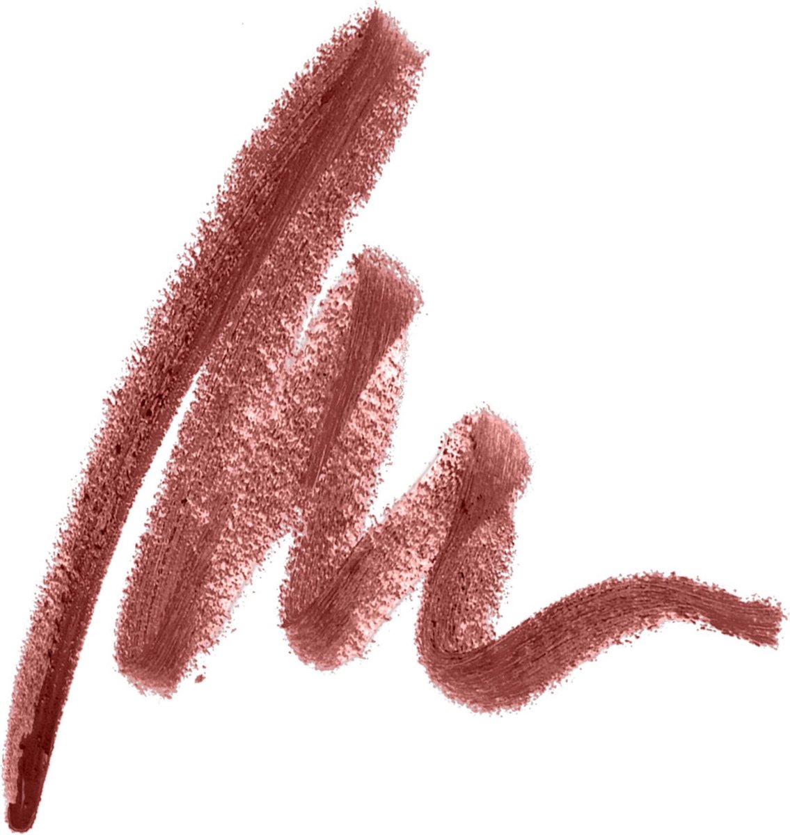 Gouden potlood met bruine punt en de tekst 'MAX FACTOR COLOUR ELIXIR LIP LINER'.