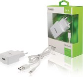 Sweex Lightning lader met losse kabel - 2,4A / wit - 1 meter