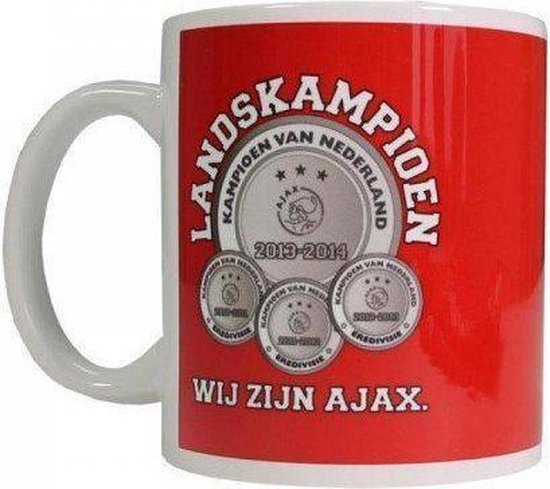 Mordrin Pickering restjes Ajax Mok ajax landskampioen 2013-2014 | bol.com