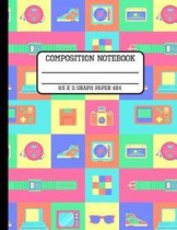 Composition Notebook Graph Paper 4x4