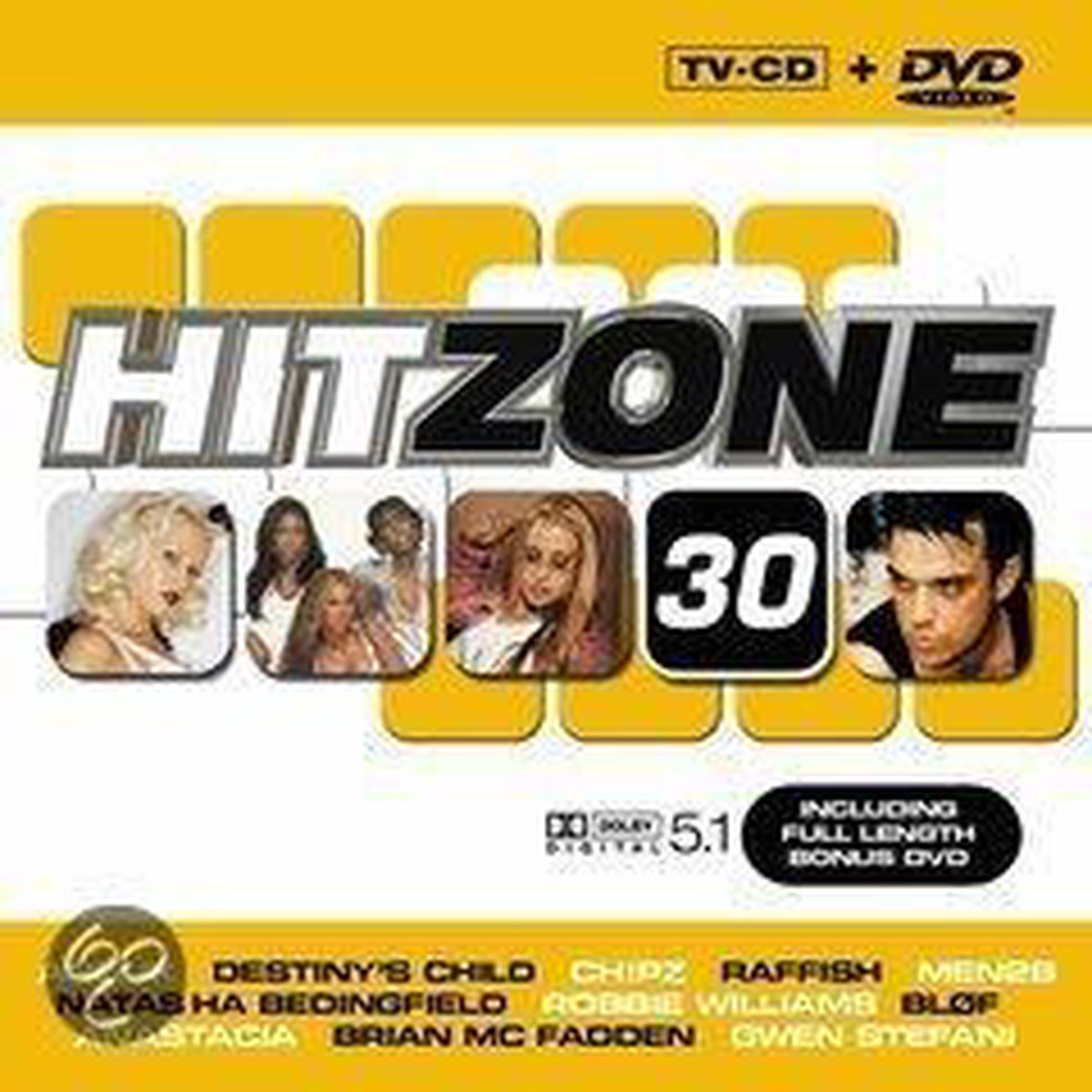 Hitzone 30 (Inclusief bonus-DVD), various artists | CD (album) | Muziek |  bol.com