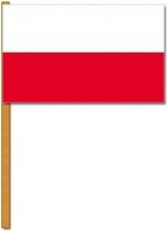 Luxe zwaaivlag Polen