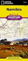 National Geographic Adventure Travel Map Namibia Africa