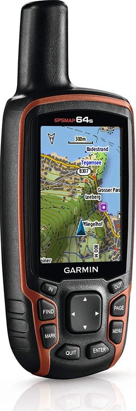 Professor Uitgebreid Antagonist Garmin GPSMAP 64s - Navigatiesysteem - Wandelnavigatie met GPS- en GLONASS  | bol.com