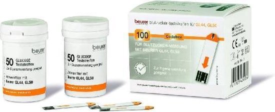 Bol Com Beurer Glucosemeter Gl44 50 Teststrips