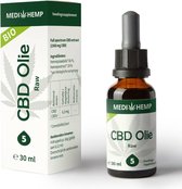 Medihemp CBD Olie - Raw - 5% - 30ml