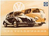 Volkswagen Kever & T1 bus Magneet Nostalgic Art