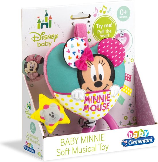 Clementoni - Peluche Musique Baby Minnie