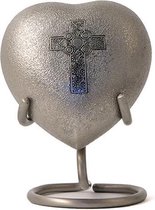 Urnencenter Celtic Cross Hartjes urn - Urn - Urn voor as - Urn Hond - Urn Kat - Urn Deelbewaring - Mini Urn - Kunstobject