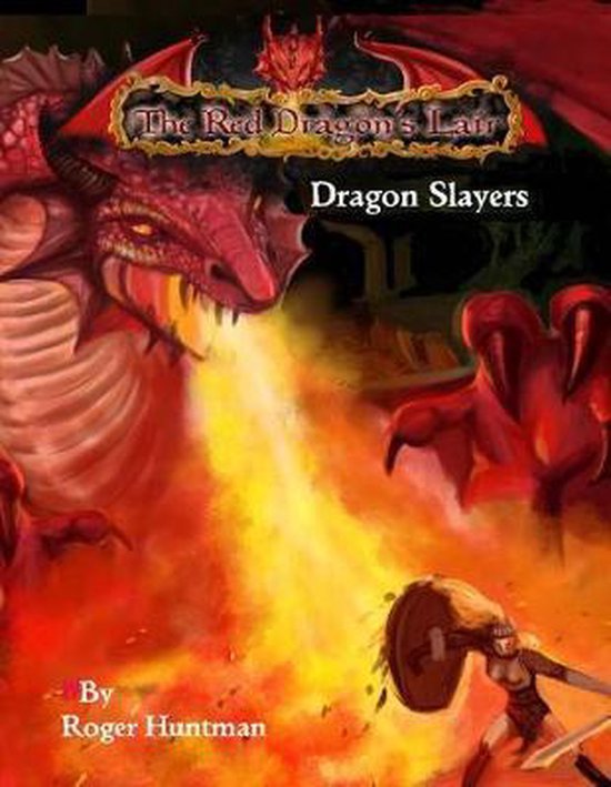 Ancient Steel Roleplaying Game- Red Dragons Lair - cover