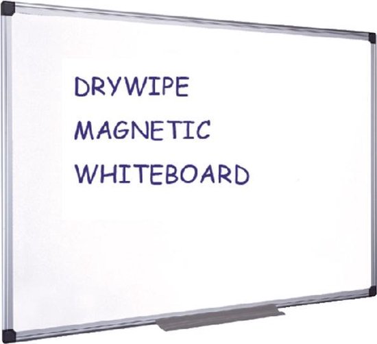 Whiteboard Quantore 30x45cm - Magnetisch - Gelakt staal