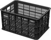 foto van Basil Crate Fietskrat L - Large - Zwart - 50 Liter