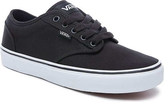 Vans Atwood Heren Sneakers - Black/White - Maat 43 | bol.com